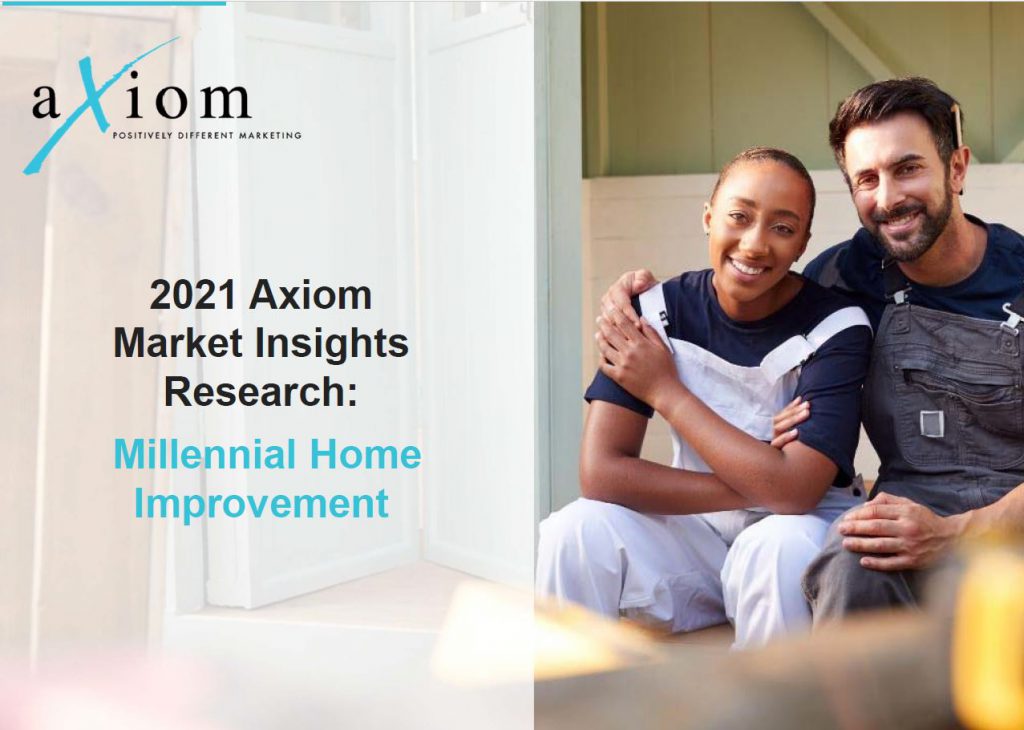 2021 Axiom Market Insights Research: Millennial Home Improvement